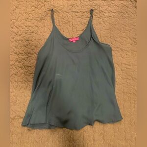 Green Women's Top by Express
